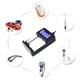 thumbnail image 4 of Cuatro SEIVI PC Negro Protección Inteligente USB Pantalla LCD Cargador De Batería De Cuatro Ranuras Para Carga De Celdas AA AAA Ni-MH, 4 of 7