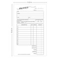 thumbnail image 4 of Stylish Script 2-Part Carbonless Invoice Form Pad / 50 Sets / 5.5" x 8.5" Carbon Copy Purchase Sales Receipt Book, 4 of 6