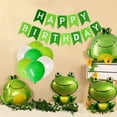 thumbnail image 2 of HTOOQ 20 PCS Frog Birthday Decoration Frog Balloon Frog Birthday Party Supplies Reptile Birthday Party Decorations Frog Princess Party Decoration Garden Birthday Decoration, 2 of 6