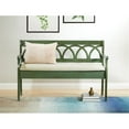 thumbnail image 4 of Pemberly Row Storage Bench in Sage Green Frame and Beige Fabric Seat Cushion, 4 of 11