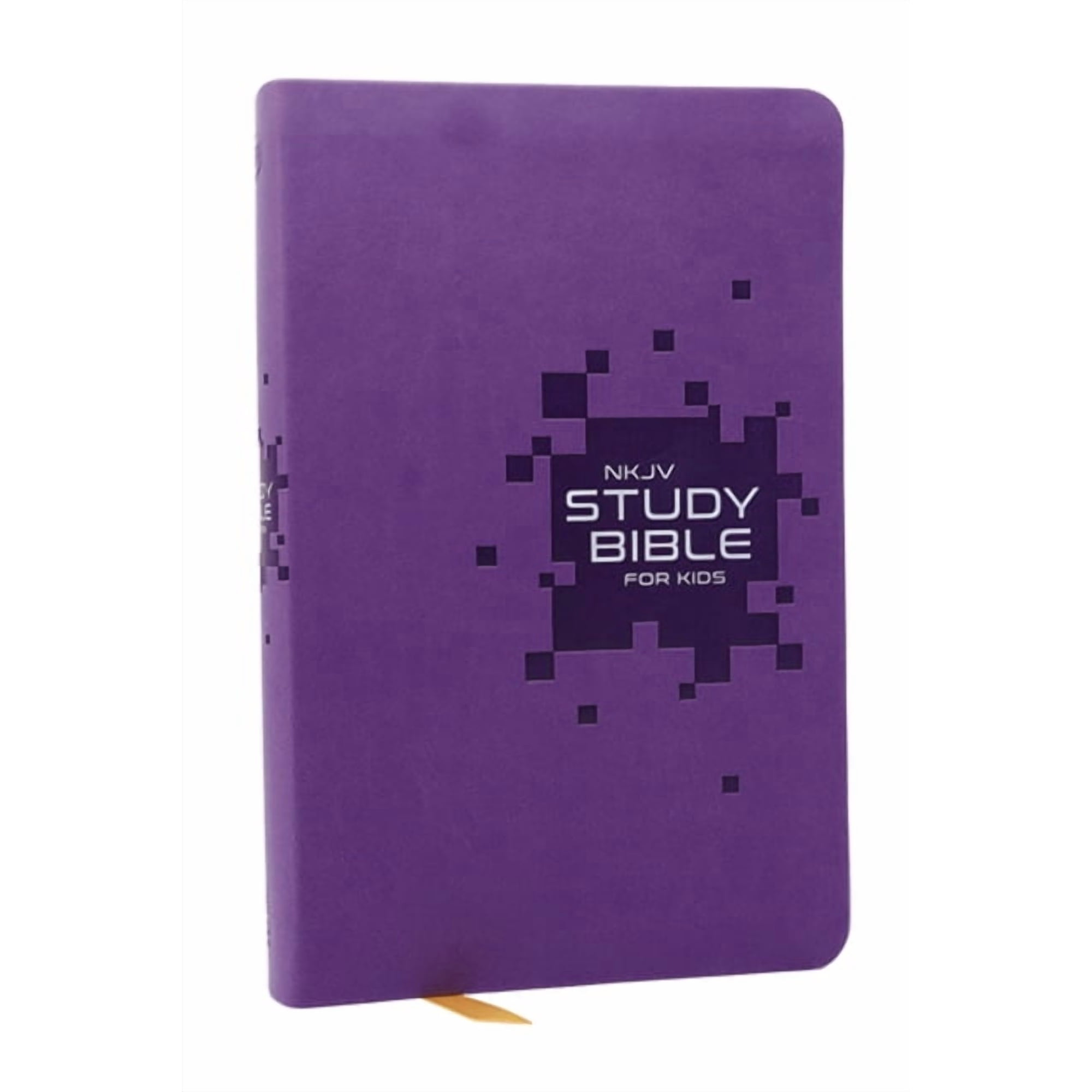 NKJV Study Bible for Kids Purple Leathersoft: The Premier Study Bible for Children (Ages 7-12) (Hardcover)