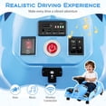 thumbnail image 6 of Costway 12V Ride on Toy Car Electric Go Kart with Cleaning Fun & Remote Control Blue, 6 of 10