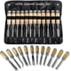 thumbnail image 1 of Professional Wood Carving Chisel Set - 12 Pcs Sharp Woodworking Tools, 1 of 5