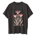 thumbnail image 7 of White Blouse for Women Dressy Plus Size Red Shirts for Women Trendy Summer Clothes for Mature Women 2025 Vacation, 7 of 7