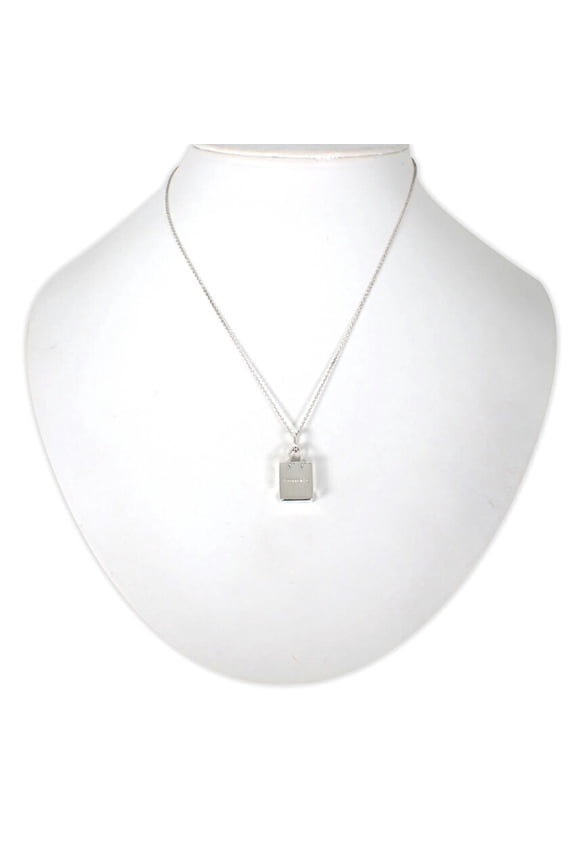 Pre-Owned TIFFANY & Co. 925 Sterling Silver Bag Pendant Necklace