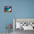 thumbnail image 3 of Overview of Waimea Bay on the North Shore, Waimea, U.S.A., Scenic Framed Art Print Wall Art by Ann Cecil Sold by Art.Com, 3 of 5