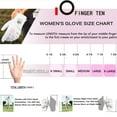 thumbnail image 5 of FINGER TEN Women’s Leather Golf Glove with Ball Marker Extra Grip 3 Pack, Left Right Hand Pink Fit Woman Girl, Size Small Medium Large XL, 5 of 5
