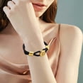 thumbnail image 2 of Retro Personality Titanium Steel Casting Jewelry Fashion Couple Double Braided Bracelet, 2 of 5