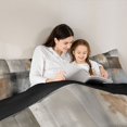 thumbnail image 4 of Homewish Retro Geometric Square Twin Comforter Sets,Modern Abstract Bedding Set,Black Reversible,2 Pieces,1 Comforter and 1 Pillowcase, 4 of 7