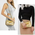 thumbnail image 3 of HMSHA Small Crossbody Bag For Women Trendy.Dumpling Bag Clutch Purse For Women Evening Bag Cloud Purse Vegan Leather Hobo Bag, 3 of 7
