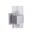 thumbnail image 5 of ZA4500-SA Craftmade Lighting Ridge - 2 Light Outdoor Wall Lantern In Contemporary Style-18 Inches Tall and 4.5 Inche Wide-Satin Aluminum Finish, 5 of 12