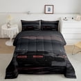 thumbnail image 2 of Castle Fairy Fast Car Speed Sport 3-Piece Comforter Sets for Teens, Full Size, 2 of 7