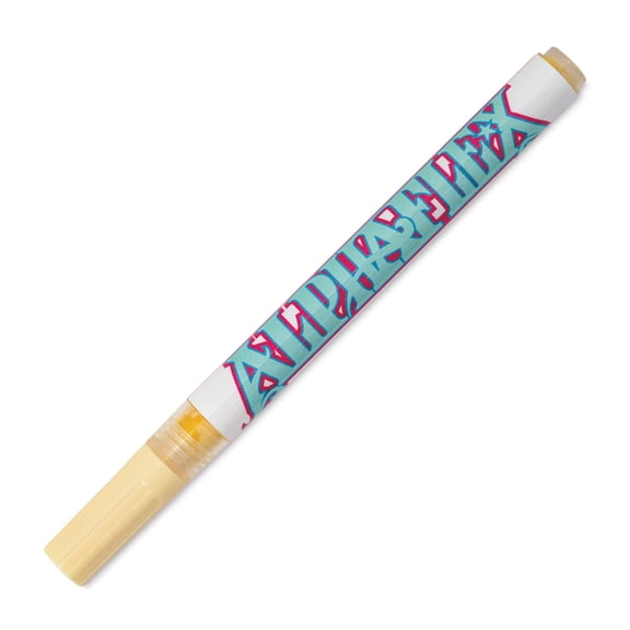 Alpha6 AlphaFlex Textile and Leather Paint Marker - Ivory, 1 mm