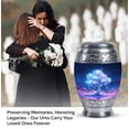 thumbnail image 4 of Celestial Bloom Adult Urns For Human Ashes Men - Cremation Urn For Human Ashes - Memorial Urns And Keepsakes For Ashes - Burial Urns For Human Ashes - Urn For Dad & Mom (Size -3inch,1pc), 4 of 5