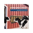 thumbnail image 3 of EastVita Livestock Feeder 27 inch 16 Gallon Large Capacity Heavy-Duty Steel Goat Hay Rack Long Wall Mounted Horse Hay Holder Multiple Sided Feeding Rack For Sheep Farm Livestock Indoor Outdoor, 3 of 7