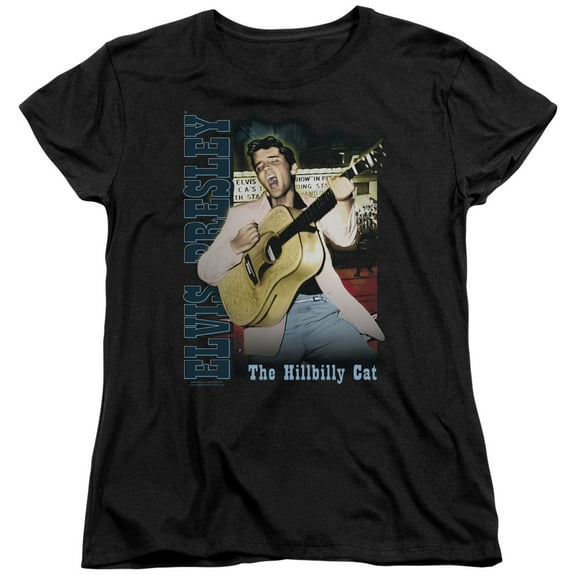 Elvis Presley Memphis Women's T-Shirt Black