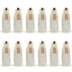 thumbnail image 1 of Nvzi 12 bolsas de regalo de vino con cordón, 13,78 × 5,9 pulgadas, reutilizables, para envolver botellas, para cumpleaños, bodas, fiestas (beige), 1 of 5