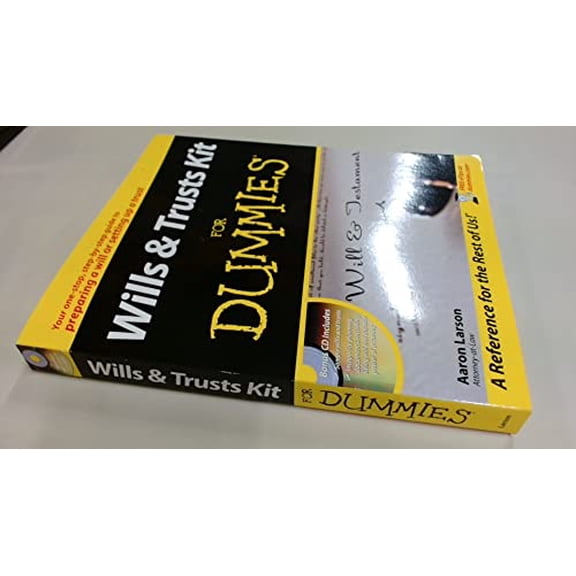 Pre-Owned Wills and Trusts Kit For Dummies Paperback