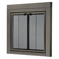 thumbnail image 2 of UniFlame "Roman" Bi-fold style Fireplace Doors with Smoke Tempered Glass, 2 of 8