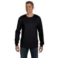 thumbnail image 2 of Hanes Men's 6.1 oz. Tagless Long-Sleeve Pocket T-Shirt - 5596, 2 of 5