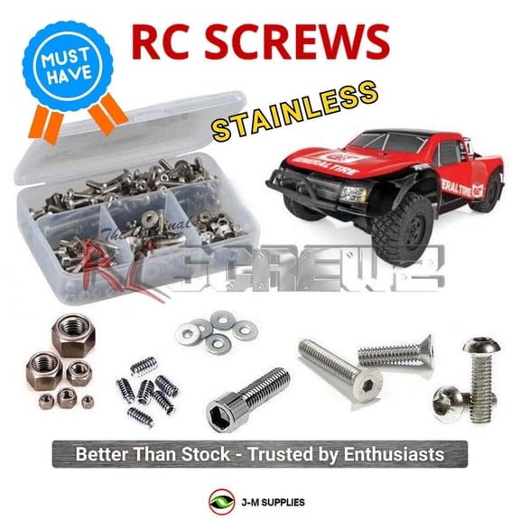 RCScrewZ Stainless Steel Screw Kit asc116 for Associated Pro4 SC10 #20530/31 RC Car | SET