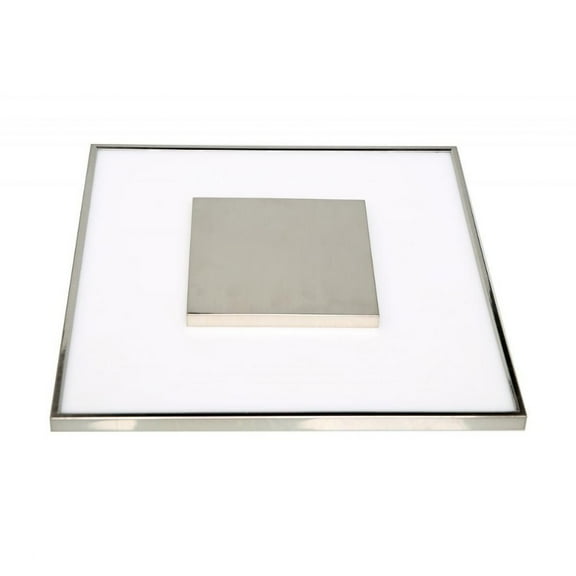 62/1522-Nuvo Lighting-Blink Luxe-26W 1 LED Square Flush Mount-13 Inches Wide by 1 Inch High Brushed Nickel