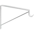 thumbnail image 1 of 10" x 11" White Shelf and Rod Bracket, 1 of 1