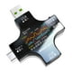 thumbnail image 3 of Voltímetro de corriente de voltaje USB C negro, medidor de potencia USB, probador, cable USB portátil Estilo B, 3 of 9