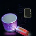 thumbnail image 6 of Joernso Speaker Portable LED Mini Louder Volume Bluetooth-compatible Portable Speaker for Outdoor, 6 of 8