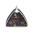 thumbnail image 3 of Lsque Flowers And Birds Printed Long Tissue Box Cover Holder, Facial Paper Organizer Dispenser,Triangle with Bottom Belt, PVC Leather Decorative Organizer, 3 of 9