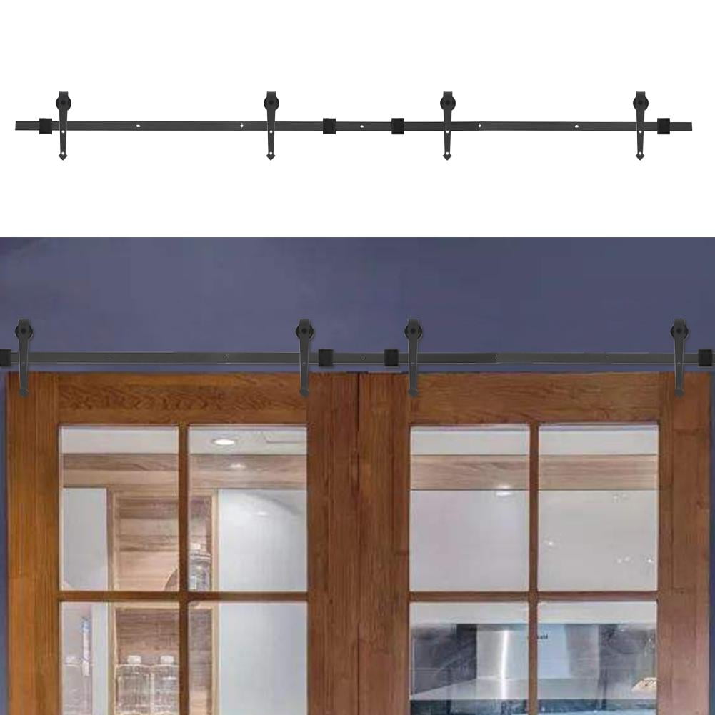 OTVIAP 10FT Double Door Splicing Arrow Type Carbon Steel Barn Door