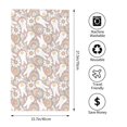 thumbnail image 2 of Balery Retro Hippie Groovy Easter bunny Toalla de Microfibra Premium con Estampado – 27.5x16 pulgadas, Alta Absorción, Suave y Aterciopelada, Secado Rápido, 2 of 6