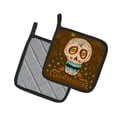 thumbnail image 2 of Caroline's Treasures Day of the Dead Pair of Pot Holders, 2 of 3