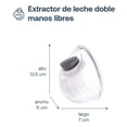 thumbnail image 4 of Extractor de Leche Materna Doble Bebesit Manos Libres 10 Bolsas 200 ml, 4 of 8