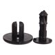 thumbnail image 2 of 30 Piezas Clips Retenedor Remaches Sujetadores Fijaciones Push-type Hechos en Nylon Compatibles con Escudos Antisalpicaduras para Uso Diario en Coches Mazda, 2 of 9