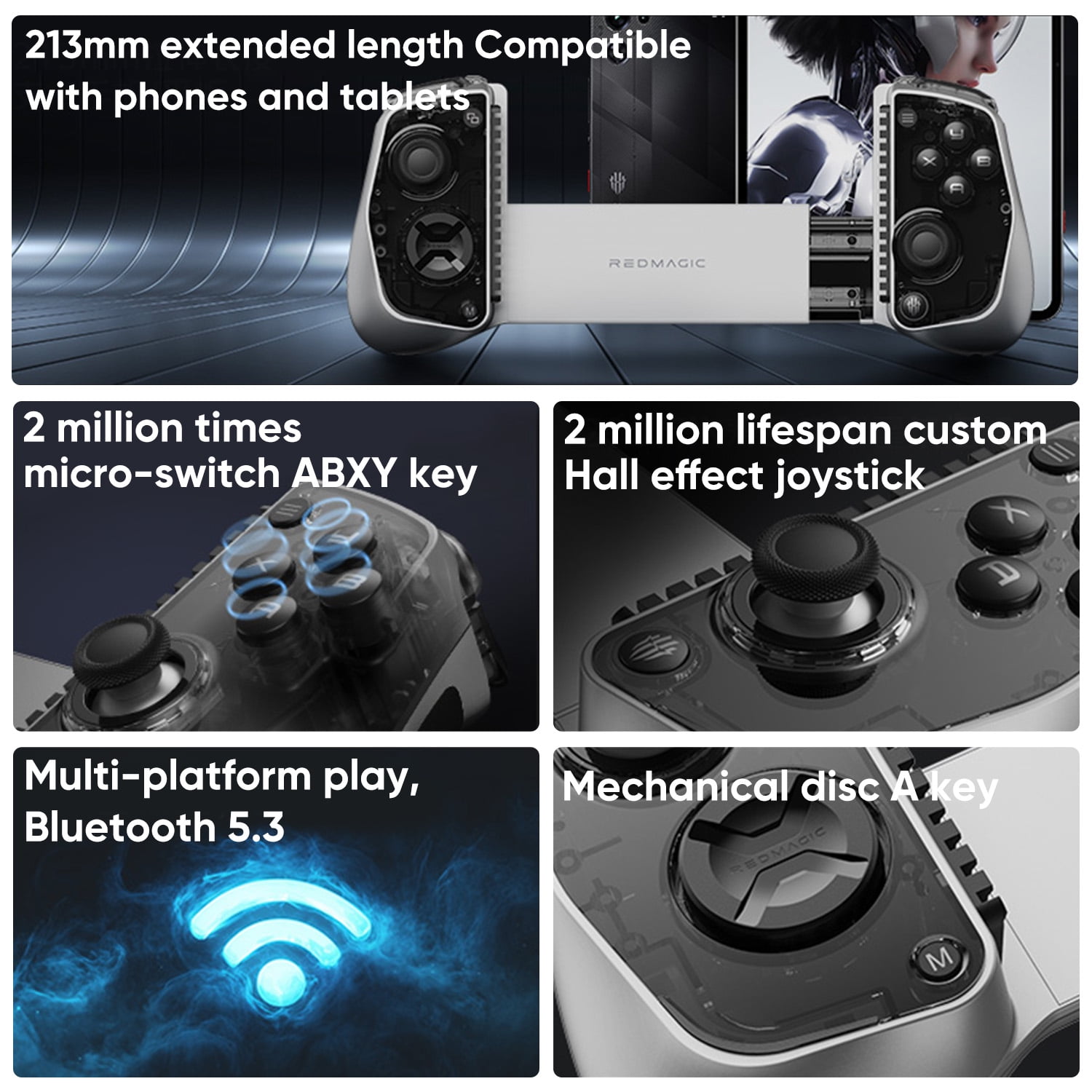 REDMAGIC Shadow Blade Gamepad 3 Mobile Gaming Controller Wireless