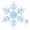 D, variant on LED Snowflake Wall Set, Blue & White Mix Remote Controlled Glowing Snowflake Decor, Battery Operated, Peel & Stick Wall Window Ceiling Christmas Lights Decorations, 1Pc 3.9"