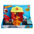 thumbnail image 6 of Hot Wheels City Super City Fire House Rescue Play Set Themed Play Set Connection System Ages 3 Years to 8, 6 of 6