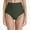 C-Green, variant on 2025 Women High Waisted Bikini Swimming Shorts Boys Swim Pants Shorts Bottom Sunflower Bathing Suits for Women Bikini Swimsuit Swimwear