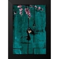 thumbnail image 2 of Villa, Mlli 11x14 Black Modern Framed Museum Art Print Titled - Door And Flowers, 2 of 5