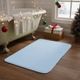 thumbnail image 7 of Thick Foam Bath Mat, Super Soft Absorbent Bathroom Rug 24x16, Non-Slip Shower Mat, Quick-Dry Machine Washable Floor Carpet for Tub & Shower, 7 of 7