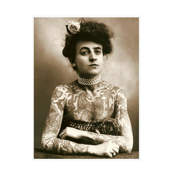 Trademark Fine Art 'Maud Wagner 1911' Canvas Art by Vintage Lavoie