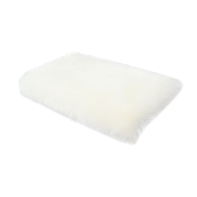 Alfombra de área alfombra lavable profesional cómodo para productos pequeños de escritorio de escritorio decoraciones resistentes alfombras de pelusa 30 cm