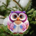 thumbnail image 6 of Anhility Owl Hanging Accessories Ornaments Cute Rearview Mirror Trendy Decor, A Gift for Owl Lovers Car Hanging, 3.14", 6 of 6