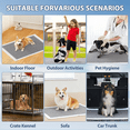 thumbnail image 4 of Cshidworld 50-Count Charcoal Puppy Pads, 18"*23" Charcoal Dog Pee Pads, M-Size Odorless Potty Pads for Dogs Cats Rabbits, Leak-Proof Disposable Puppy Pads Pet Training Pads for Housebreaking, 4 of 7
