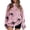 01_Pink, variant on Halloween Sweatshirt Women Cute Spooky Season Sweatshirt Ghost Fall Flannel Sweater Pullover Top