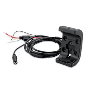 garmin zumo 660 and 665 motorcycle cradle with integrated power cable