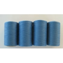Teamwork MID BLUE #672 SPUN POLYESTER SERGER & QUILTING THREAD 4 TUBES 1000 YDS. EACH