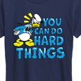thumbnail image 3 of Disney - You Can Do Hard Things - Women's Short Sleeve Graphic T-Shirt, 3 of 5
