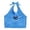 Blue, variant on Women's Camisole Tank Top Print Lace Up Crop Top Backless Summer Top
